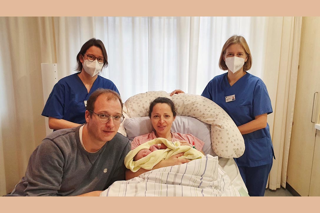Herzlich Willkommen auf der Welt! Neujahrsbaby 2022 im Herz-Jesu-Krankenhaus Fulda