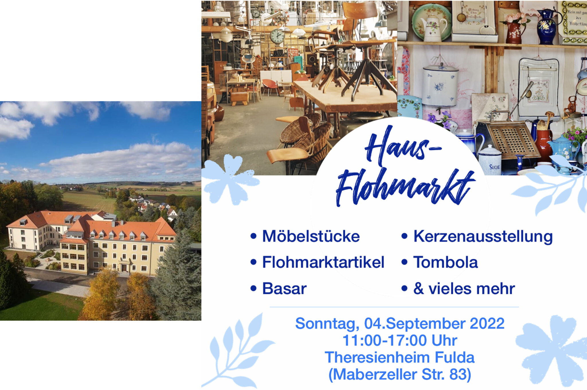 Hausflohmarkt am Theresienheim Fulda Herz Jesu Krankenhaus, Fulda