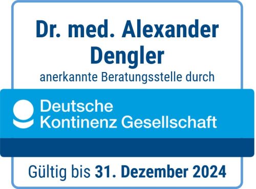 Zertifikat Deutsche Kontinenz Gesellschaft