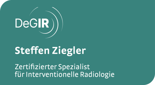 Zertifikat Steffen Ziegler Radiologie